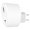 Xqisit Travel Charger White USB-A USB-C Xqisit Travel Charger White USB-A USB-C