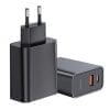 Baseus Adapter Quick Charge USB Type-C Black Baseus Adapter Quick Charge USB Type-C Black