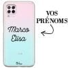Coque avec deux prénoms pour Huawei P40 Lite Coque avec deux prénoms pour Huawei P40 Lite