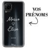 Coque avec deux prénoms pour Huawei P40 Lite Coque avec deux prénoms pour Huawei P40 Lite