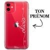 Coque avec coeur et nom iPhone 11 Coque avec coeur et nom iPhone 11