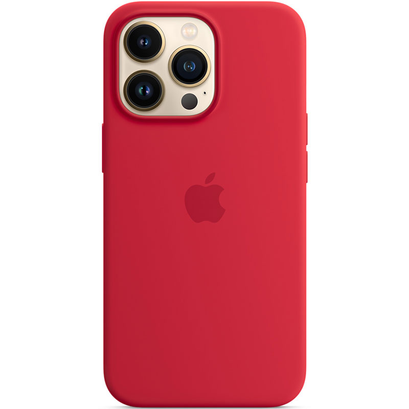 Apple Red Silicone MagSafe Coque iPhone 13 Pro Max